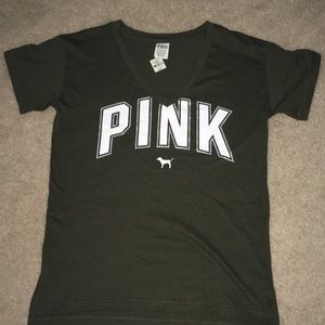 V-cut PINK shirt